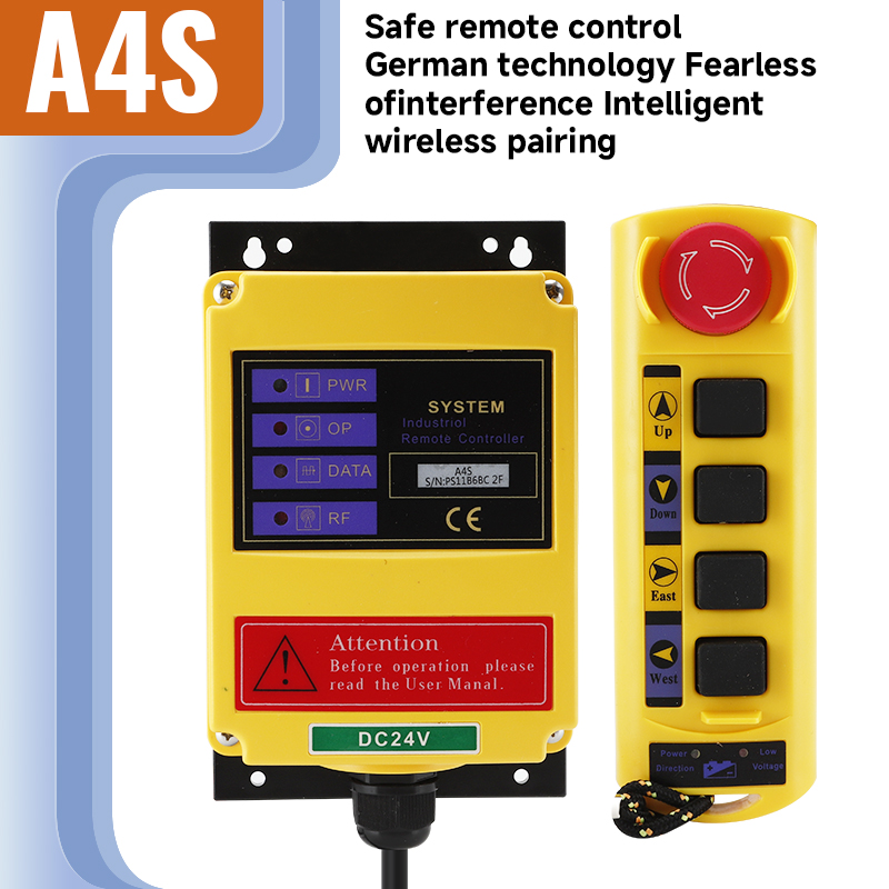 Hydraulic Car Lift - A4S التحكم عن بعد الصناعية التحكم