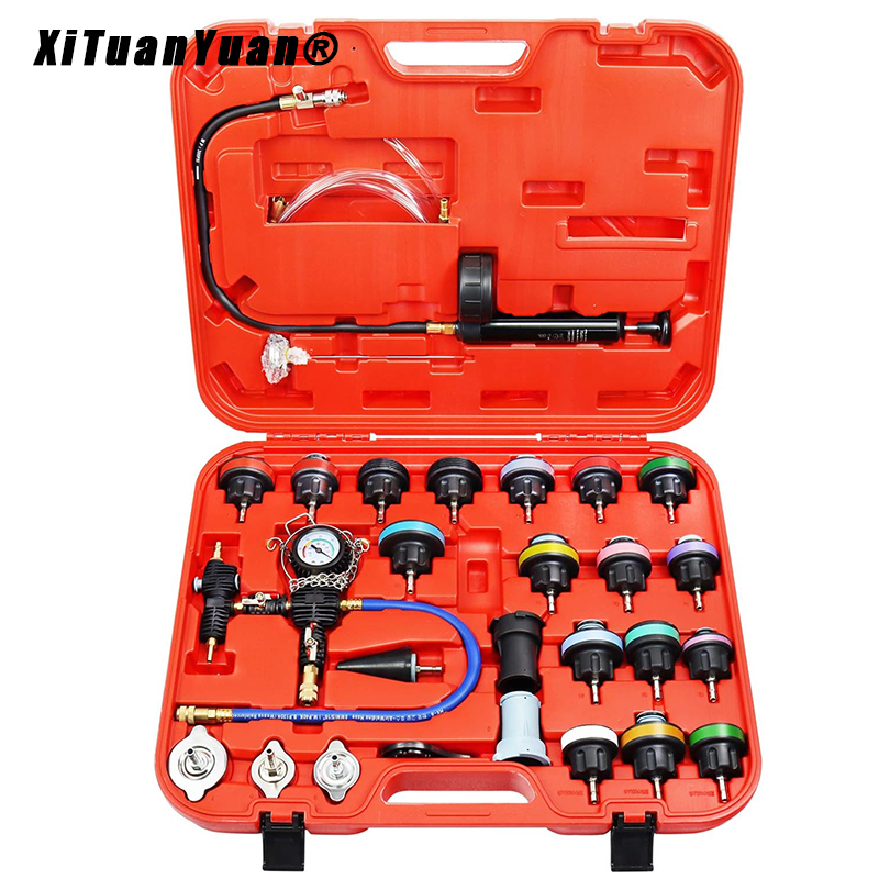 Radiator Pressure Tester - 28 قطعة سيارة العالمي المبرد اختبار