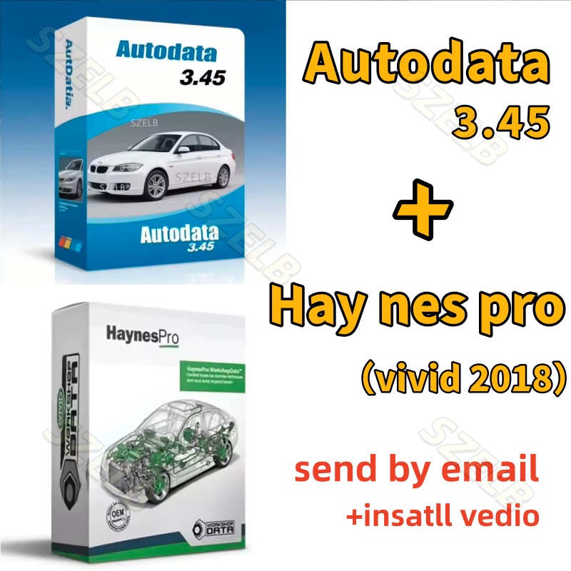 Auto Repair Shop Software - أحدث إصدار من برنامج Autodata 3.45+hay