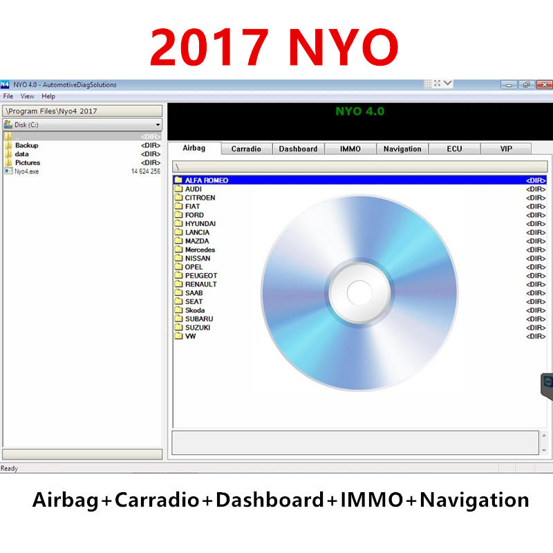 Auto Repair Shop Software - 2017 NYO 4 وسادة هوائية لقاعدة
