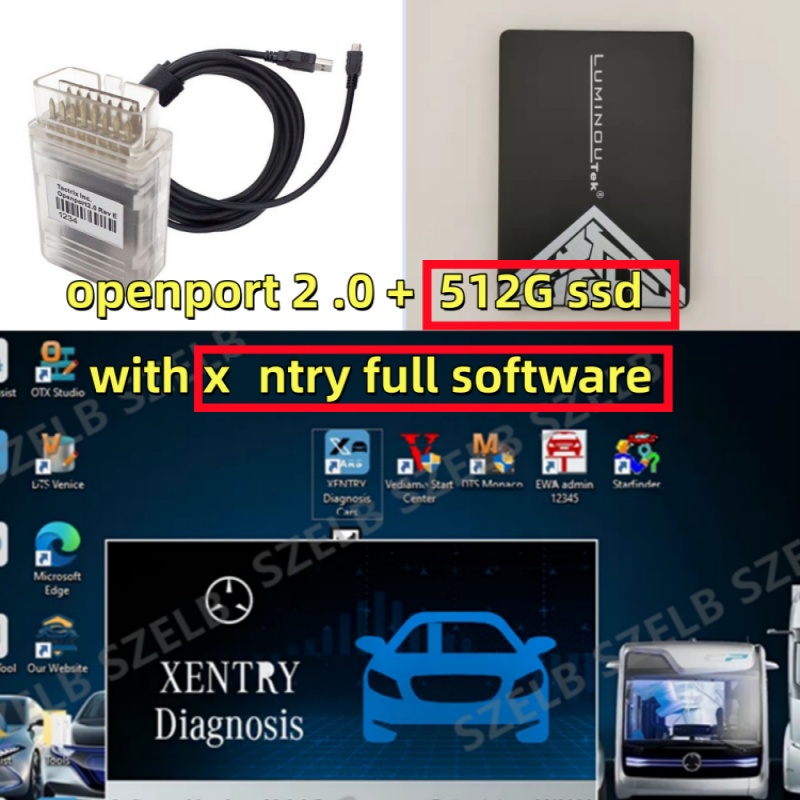 Auto Repair Shop Software - أحدث برنامج تشخيص كامل من Xentry