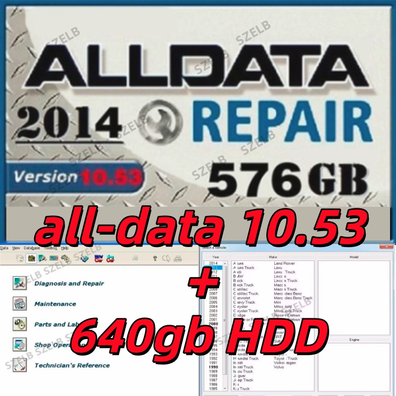 Auto Repair Shop Software - أحدث تحديث لبرنامج alldata لعام 2014،