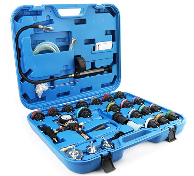 Radiator Pressure Tester - جهاز اختبار ضغط المبرد العالمي ومجموعة