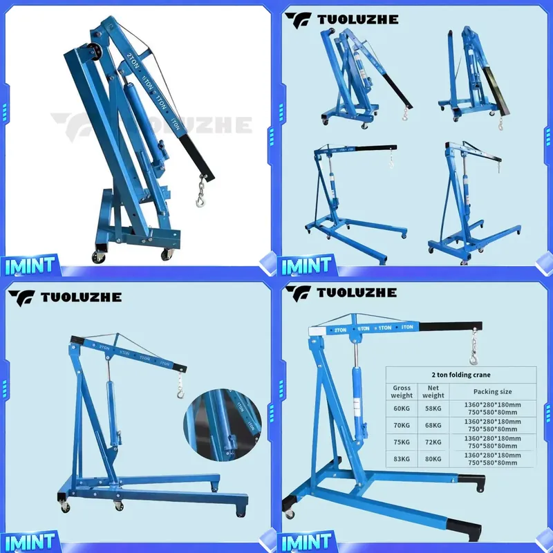 Hydraulic Car Lift - رافعة هيدروليكية قابلة للطي بسعة 2