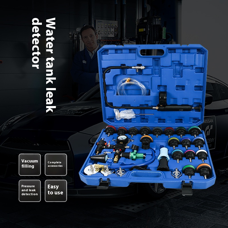 Radiator Pressure Tester - مجموعة اختبار ضغط الرادياتير الشاملة ،