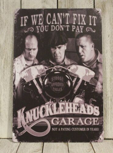 لافتة معدنية من Knuckleheads G - مراجعة Auto Repair Shops وسعره