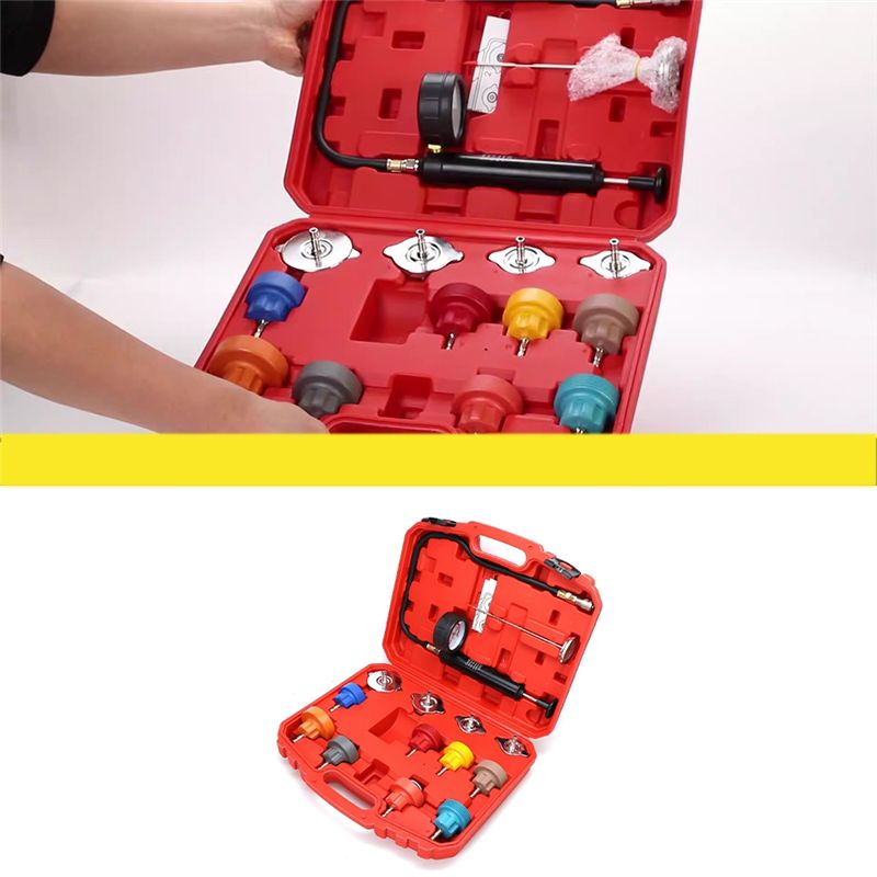 مجموعة أدوات اختبار ضغط سائل ا - مراجعة Radiator Pressure Tester وسعره