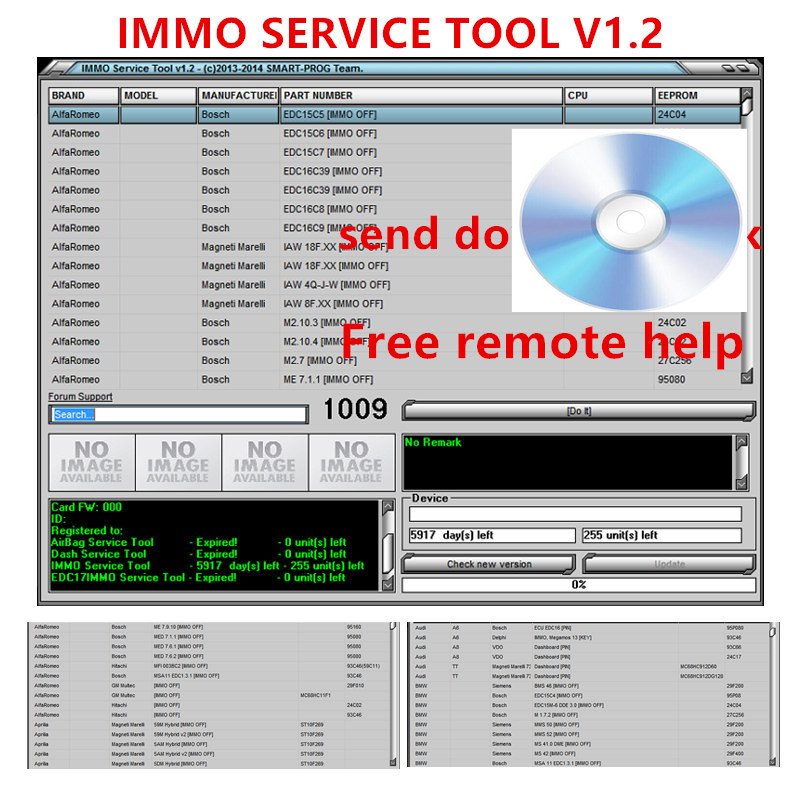 أداة خدمة IMMO الإصدار 1.2 تدع - مراجعة Auto Repair Shop Software وسعره