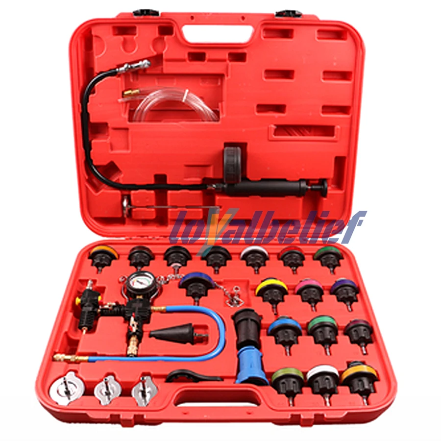مجموعة اختبار ضغط المبرد الشام - مراجعة Radiator Pressure Tester وسعره