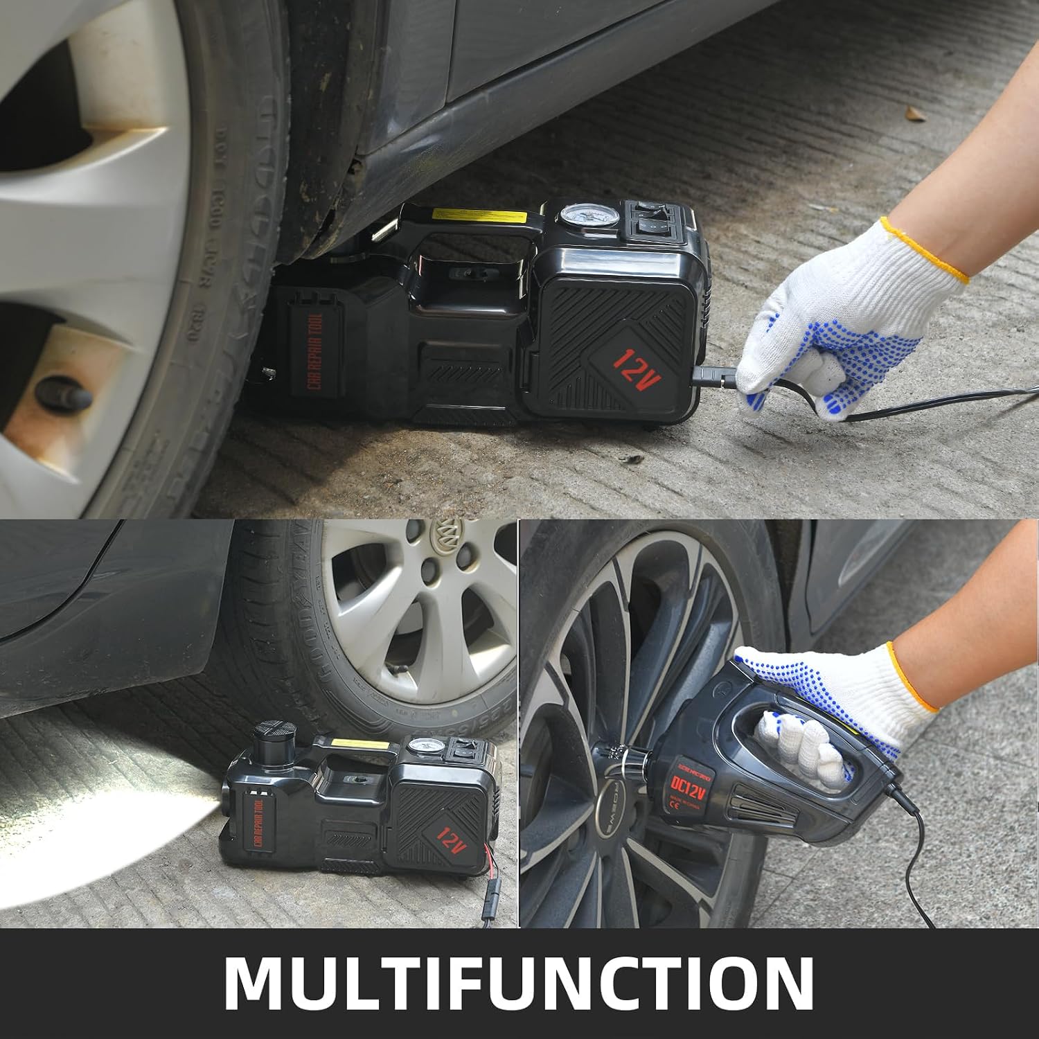 طقم رافعة سيارة كهربائية 5 طن  - مراجعة Hydraulic Car Lift وسعره