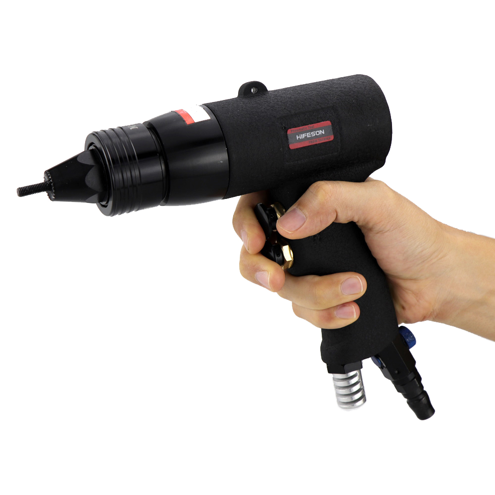 التلقائي الهوائية برشام بندقية - مراجعة Rivet Gun Air وسعره