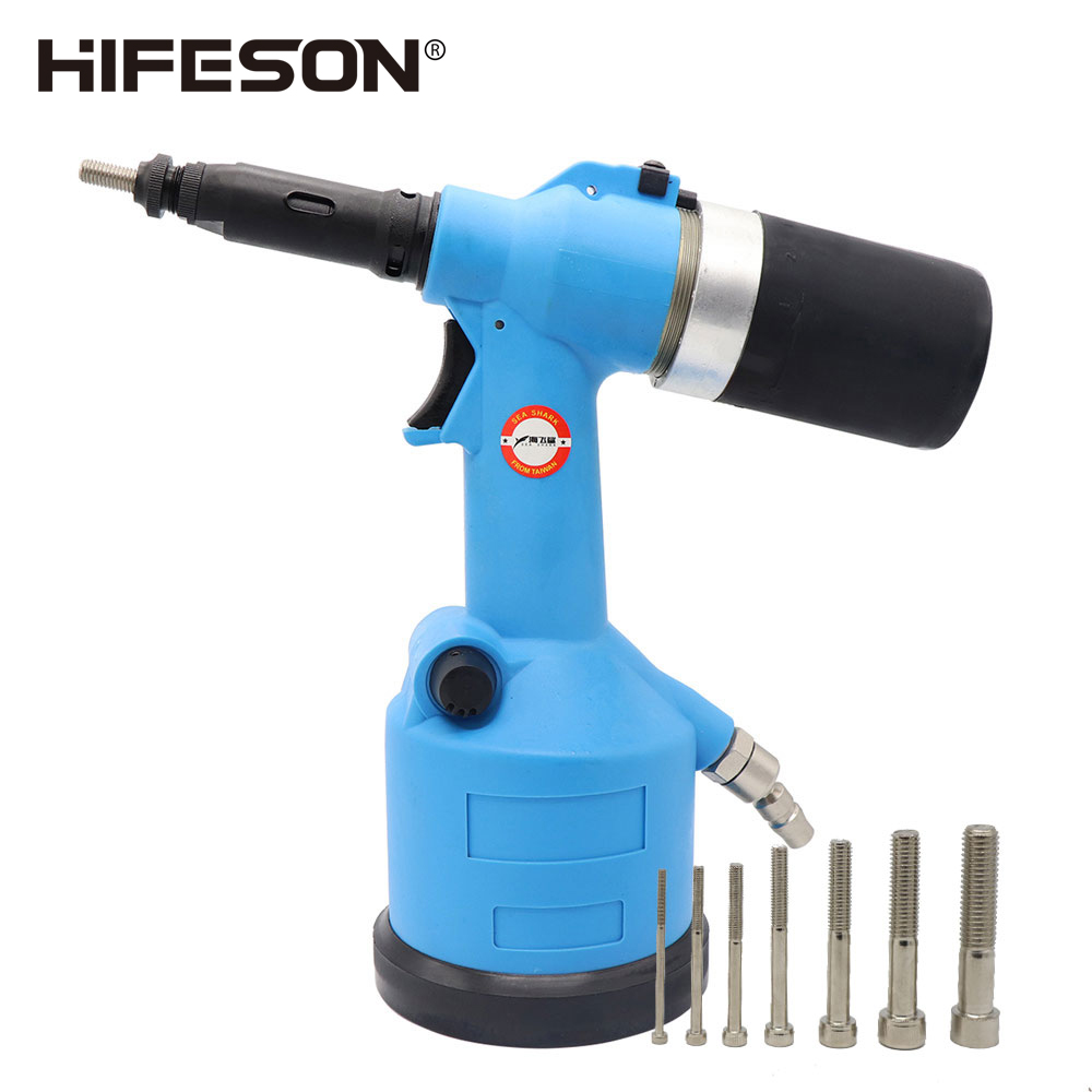 HIFESON هوائي الهواء جوزة برْش - مراجعة Rivet Gun Air وسعره