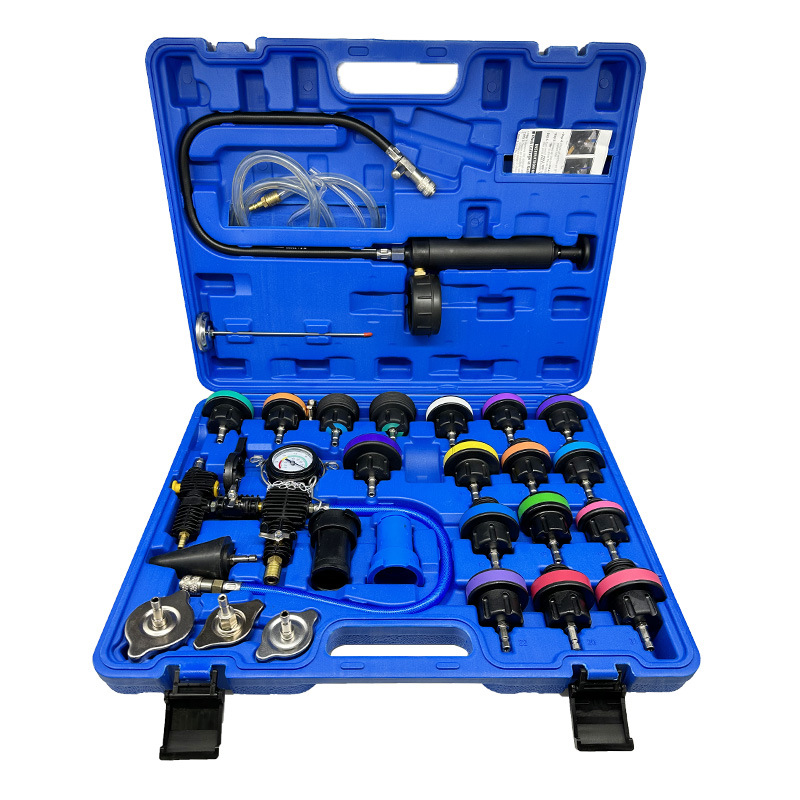 كاشف نظام التبريد الرئيسي ومجم - مراجعة Radiator Pressure Tester وسعره