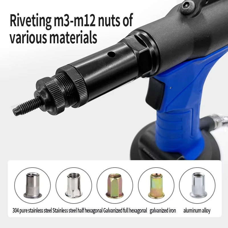 RL5308 الصناعية الصف هوائي الت - مراجعة Rivet Gun Air وسعره